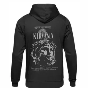 Buzos Canguros en Algodón Bandas de Rock Nirvana
