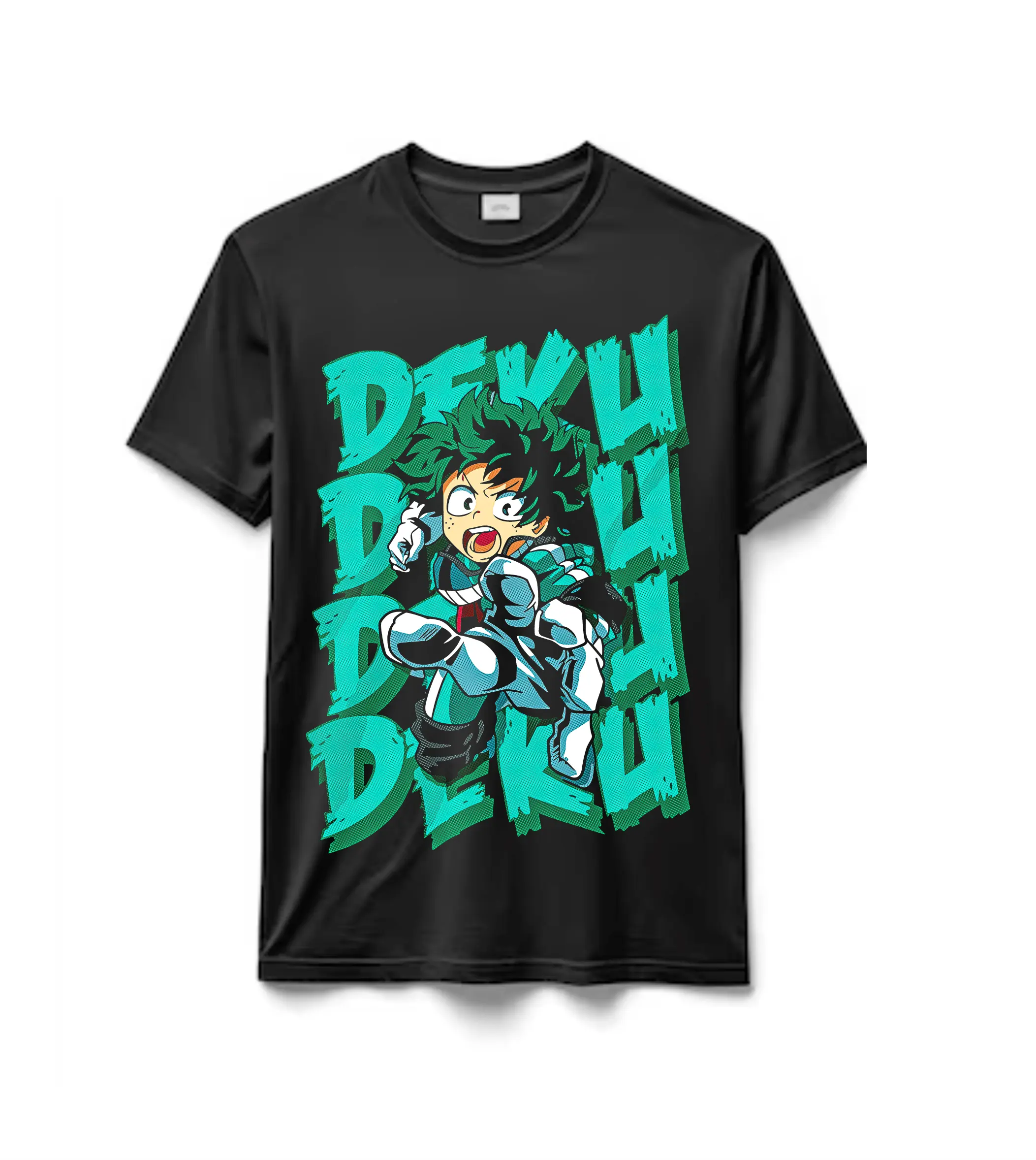 Remeras 100% Algodón Deku Boku No Hero - Otaku Anime Manga