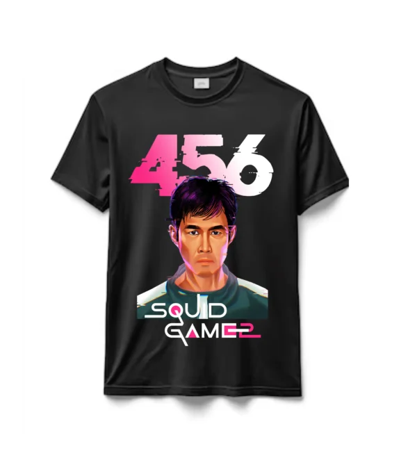 Remeras en Algodón Tematicas Juego del Calamar/Squid Game