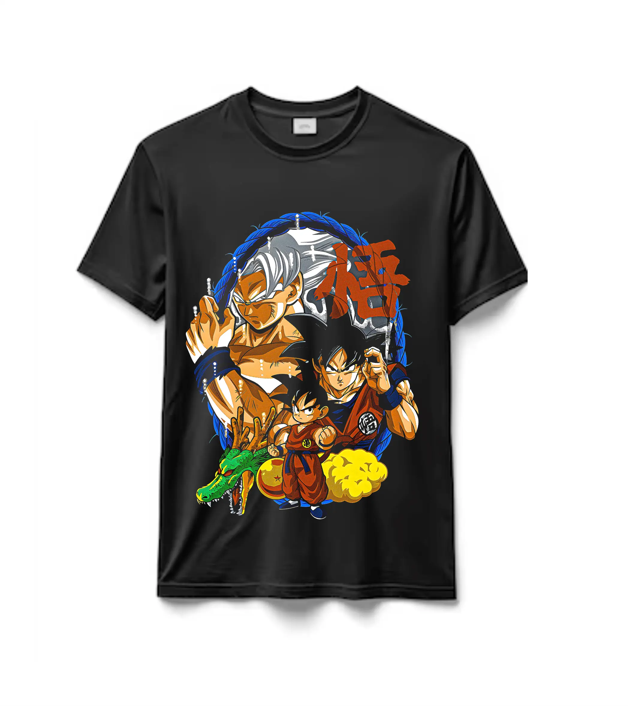 Remeras en algodón Dragon Ball Goku