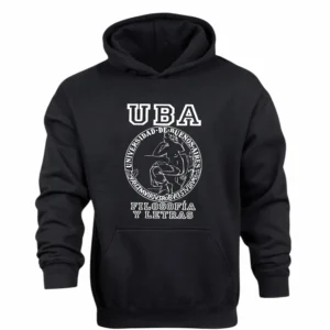 Buzo Canguro en Algodón Frisado Universidades UBA Filosofia y Letras