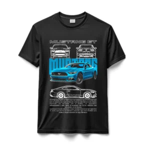 Remeras 100%  Algodón Autos  Mustang GT