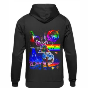 Buzos Canguros en Algodón Bandas de Rock Pink Floyd