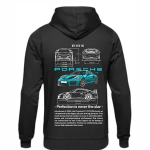 Buzos Canguros en Algodón Autos Porsche