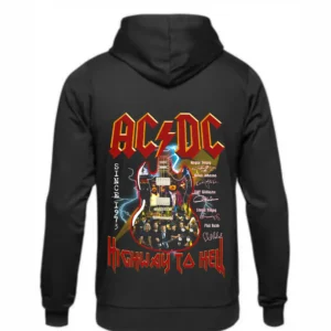Buzos Canguros en Algodón Bandas de Rock AC DC
