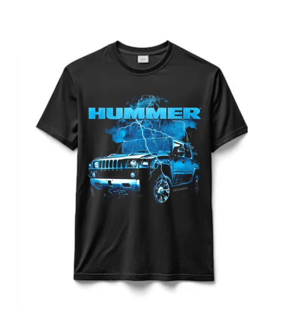 Remeras 100% Algodón Autos Hummer