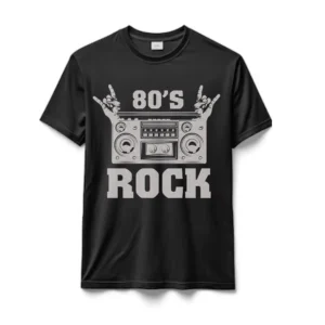 Remeras 100% Algodón Rock de los 80