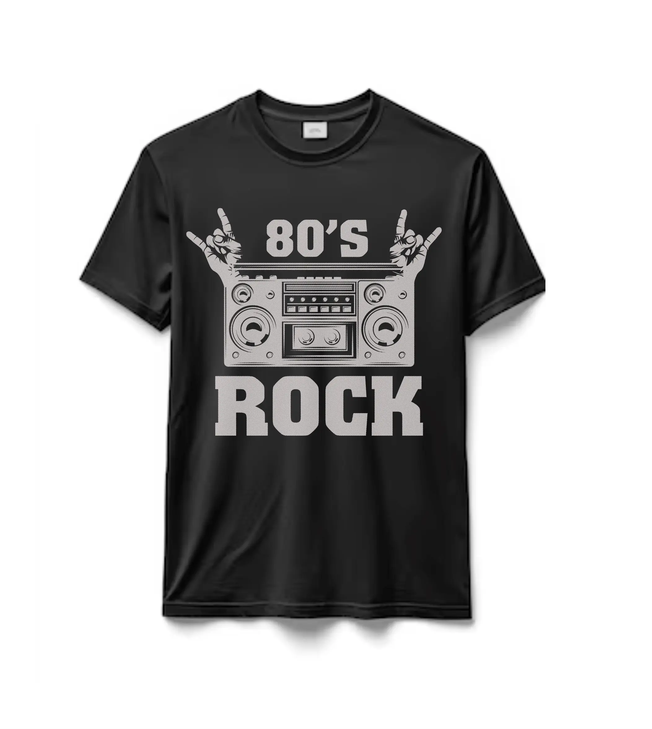 Remeras 100% Algodón Rock de los 80