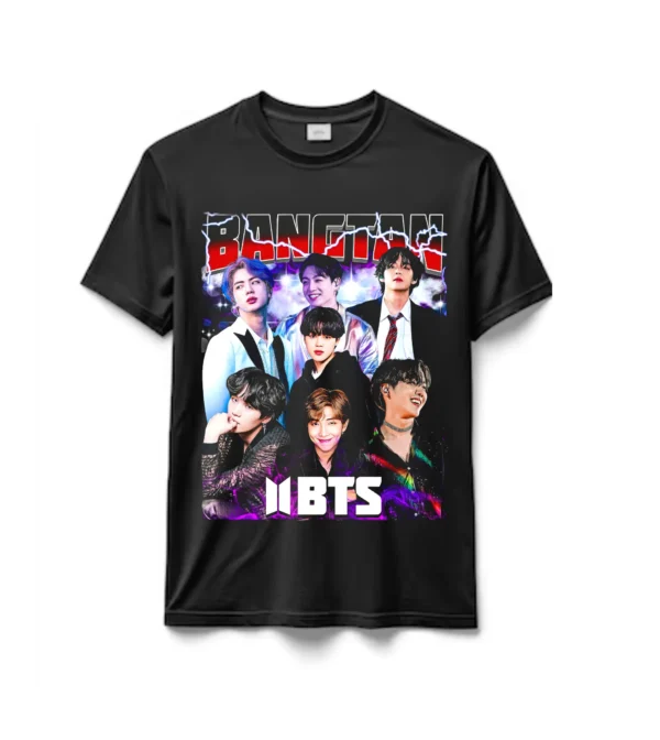 Remeras 100% Algodón Bandas Bts