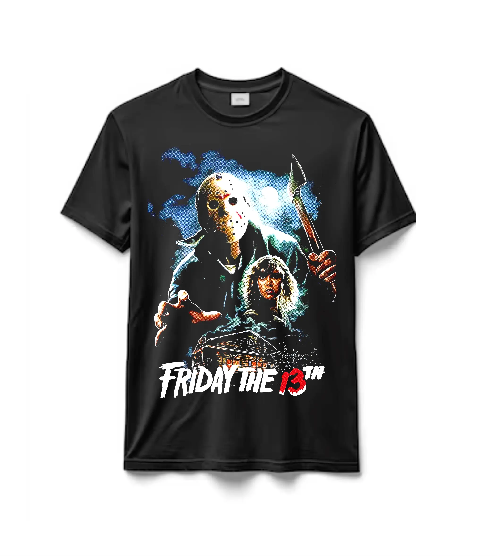 Remeras 100% Algodón Viernes 13 Peliculas de Terror