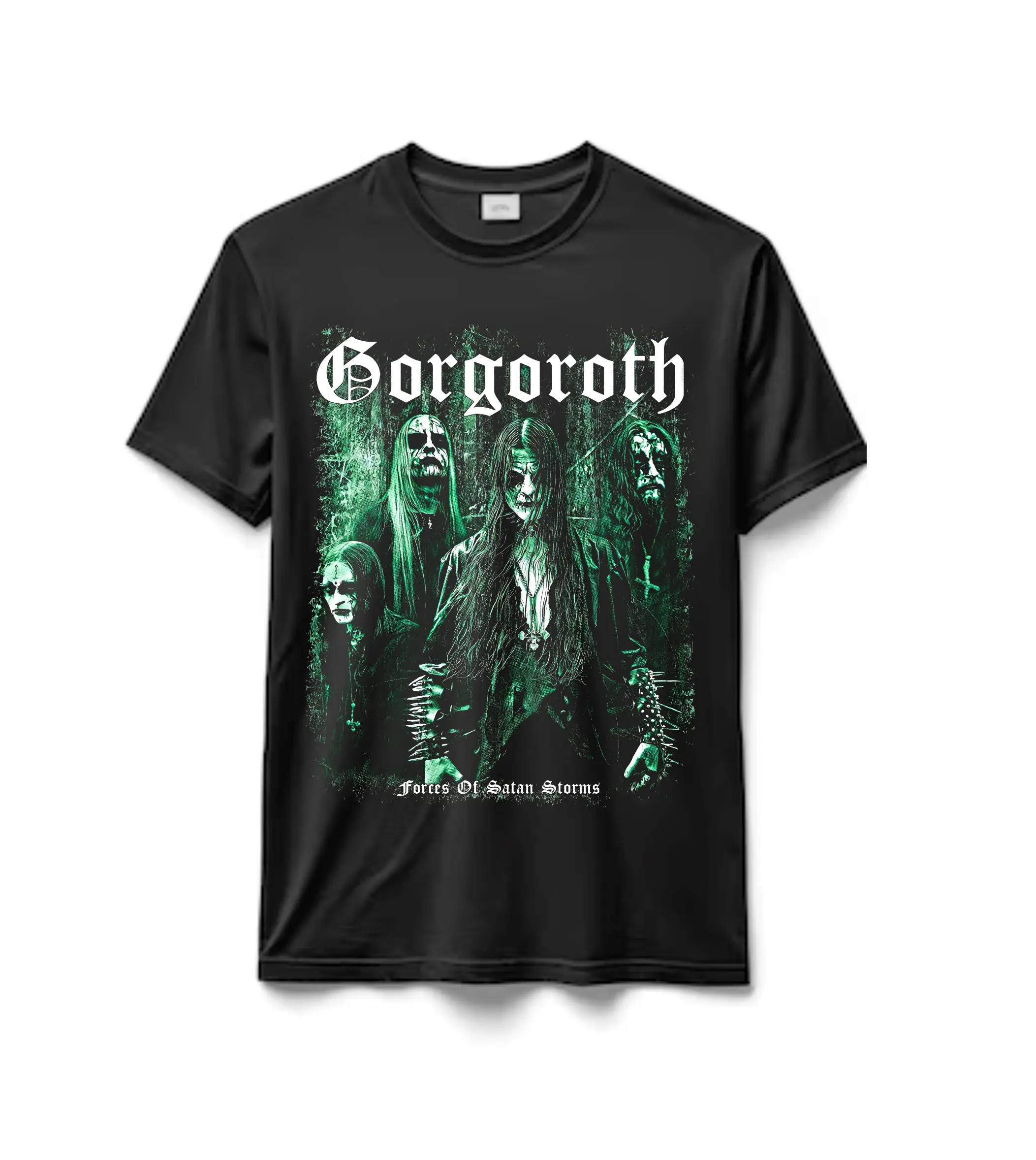 Remeras 100% Algodón Bandas Gorgoroth