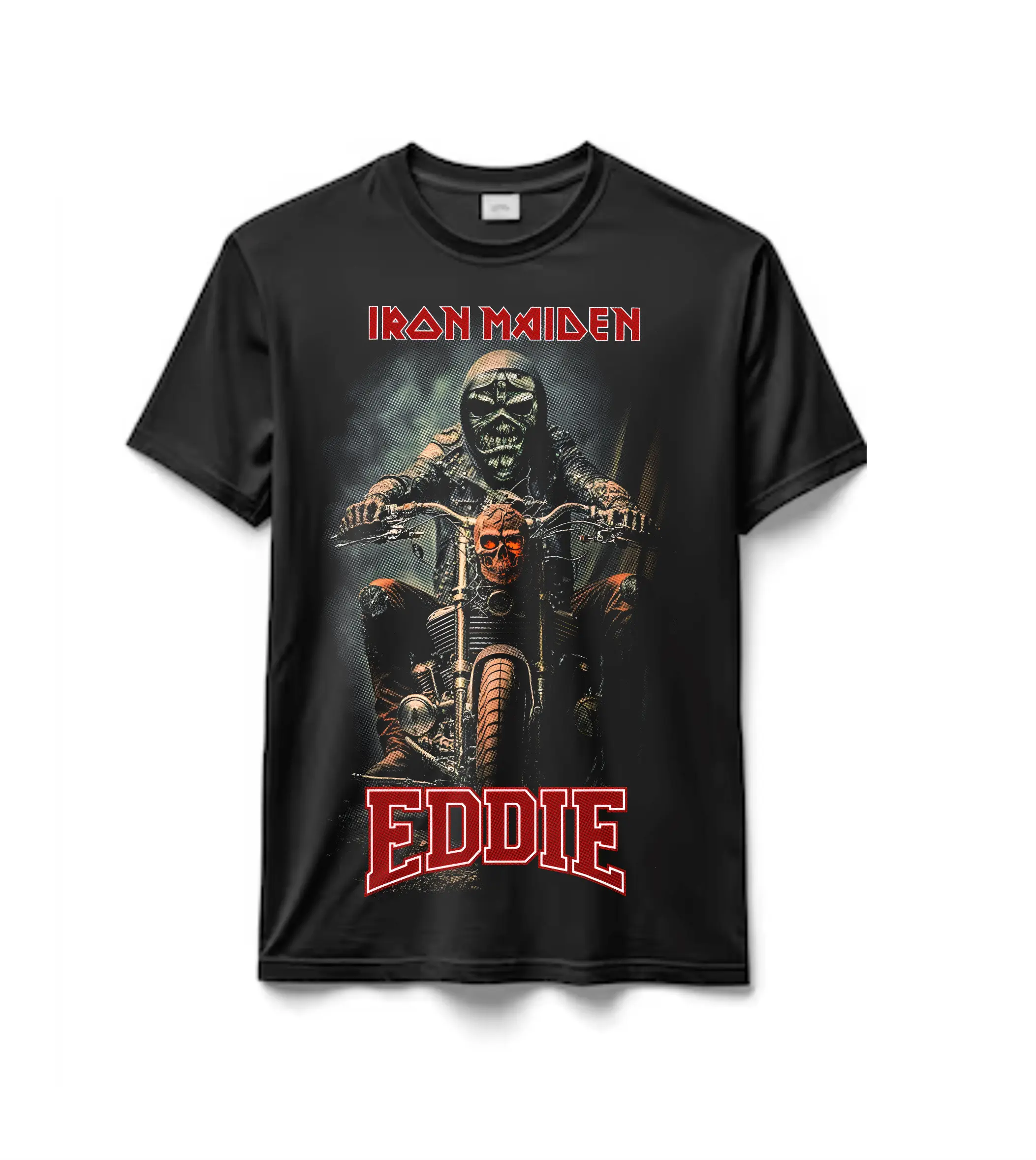 Remeras 100% Algodón Bandas Iron Maiden