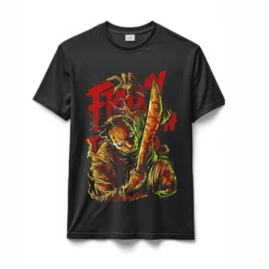 Remeras en Algodón Tematicas Pelculas de Terros Jason