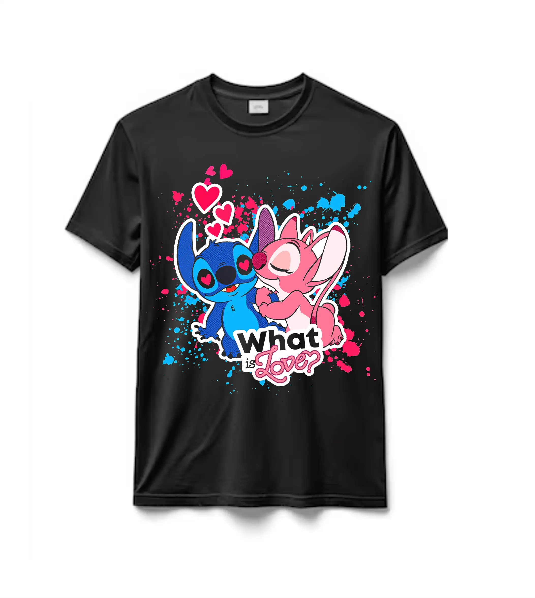 Remeras 100% Algodón Tematica LILO Y STITCH
