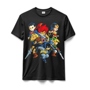 Remeras 100% Algodón Tematica Superhéroes