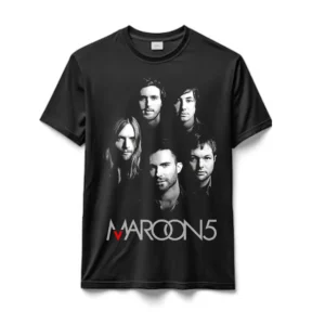 Remeras 100% Algodón Tematica Maroon 5
