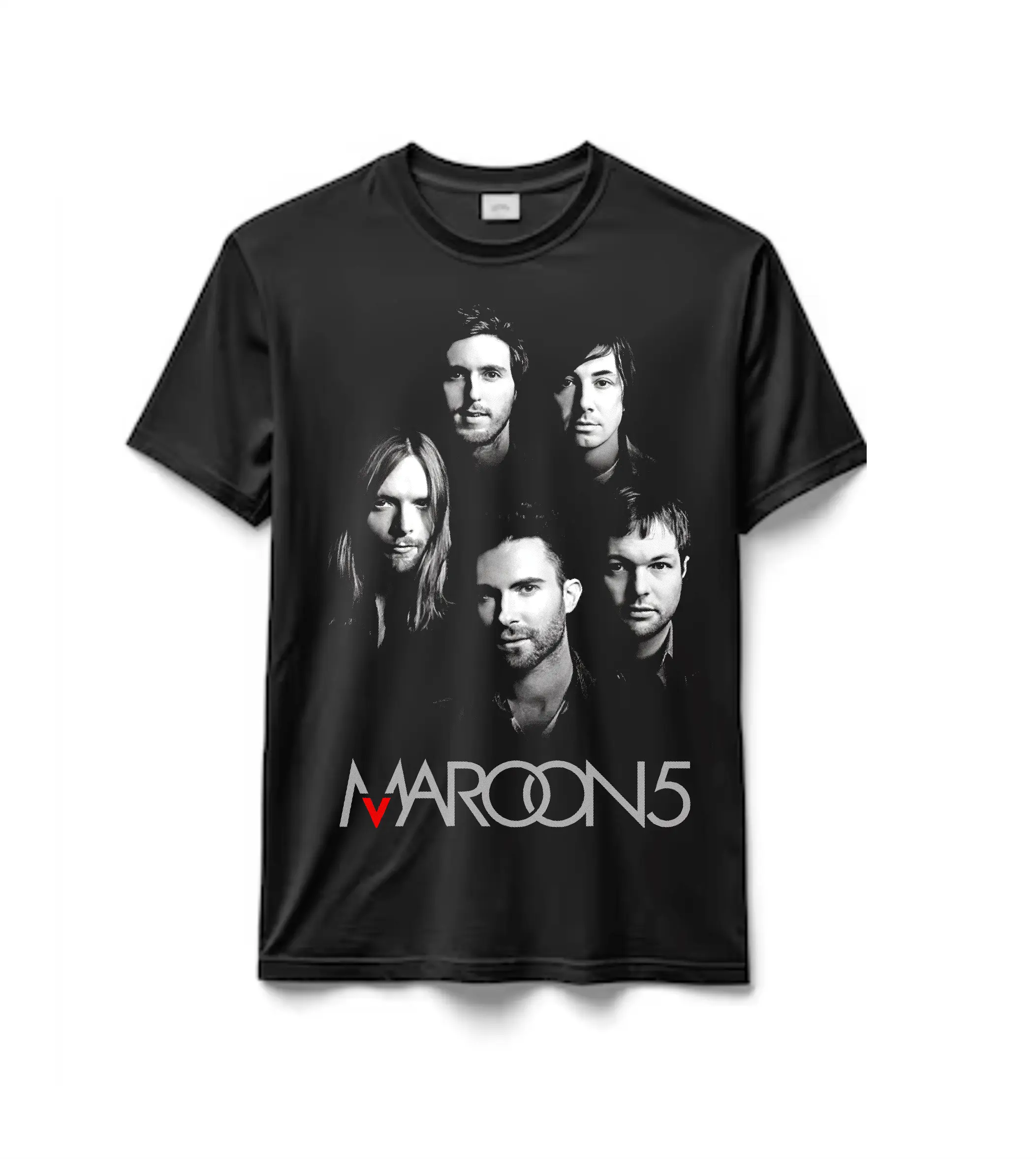 Remeras 100% Algodón Tematica Maroon 5