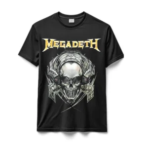 Remeras 100% Algodón Tematica Megadeth