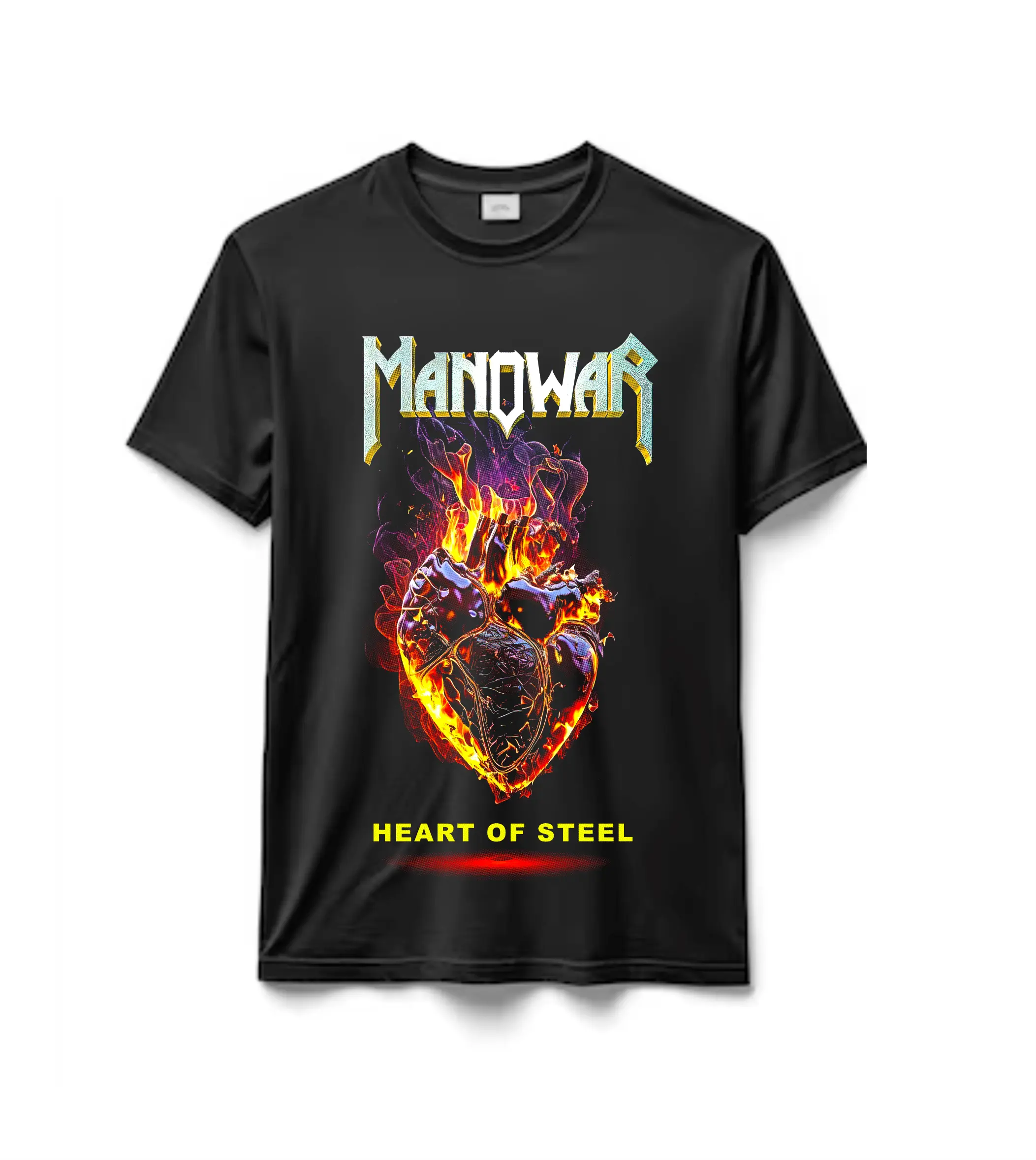 Remeras 100% Algodón Manowar