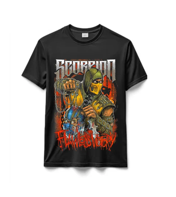 Remeras 100% Algodón Mortal Kombat