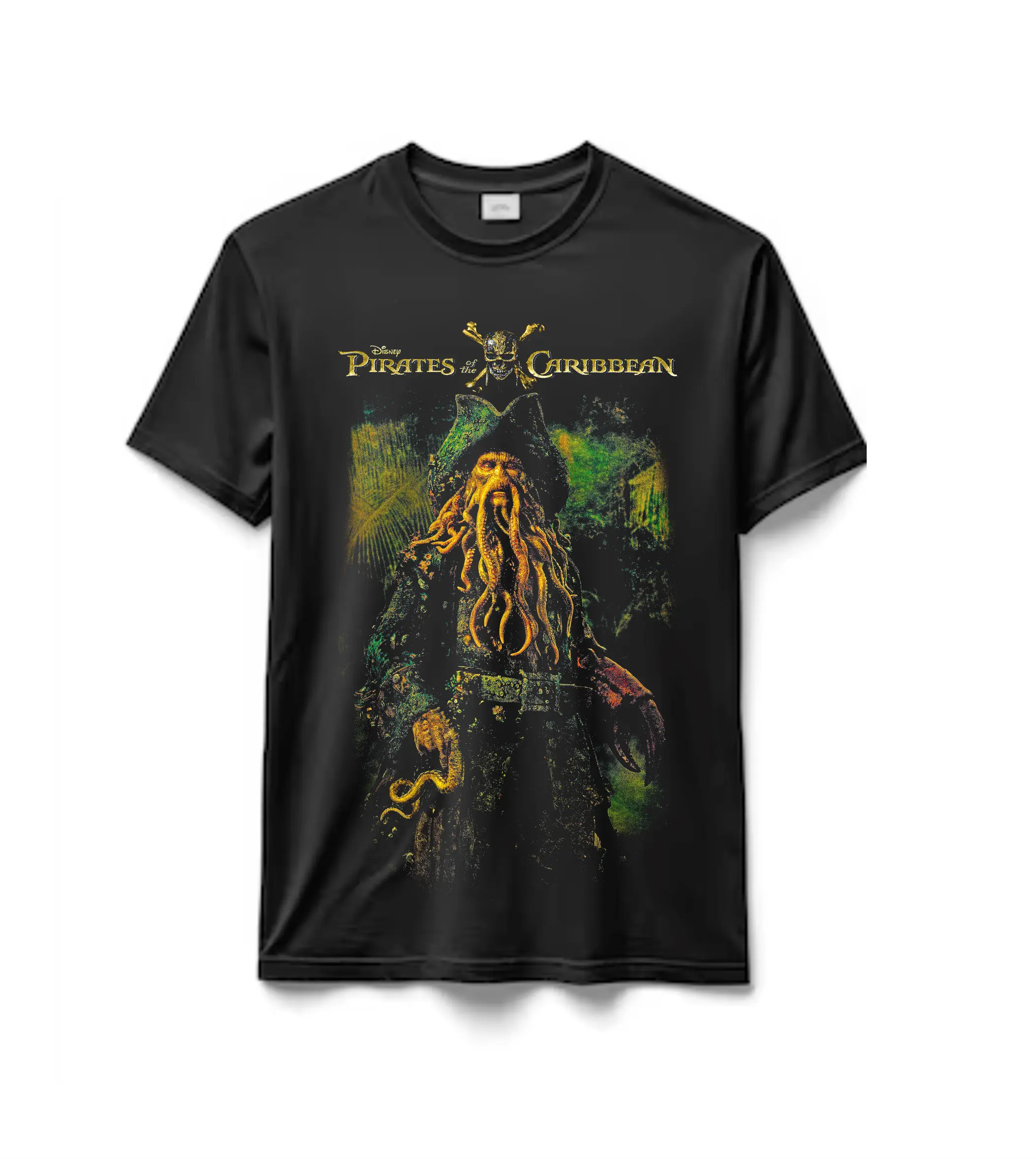 Remeras 100% Algodón Piratas del Caribe Davy Jones