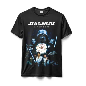 Remeras 100% Algodón  Star Wars La Guerra de las Galaxias