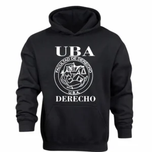Buzo Canguro en Algodón Frisado Universidades Uba Derecho 2.2