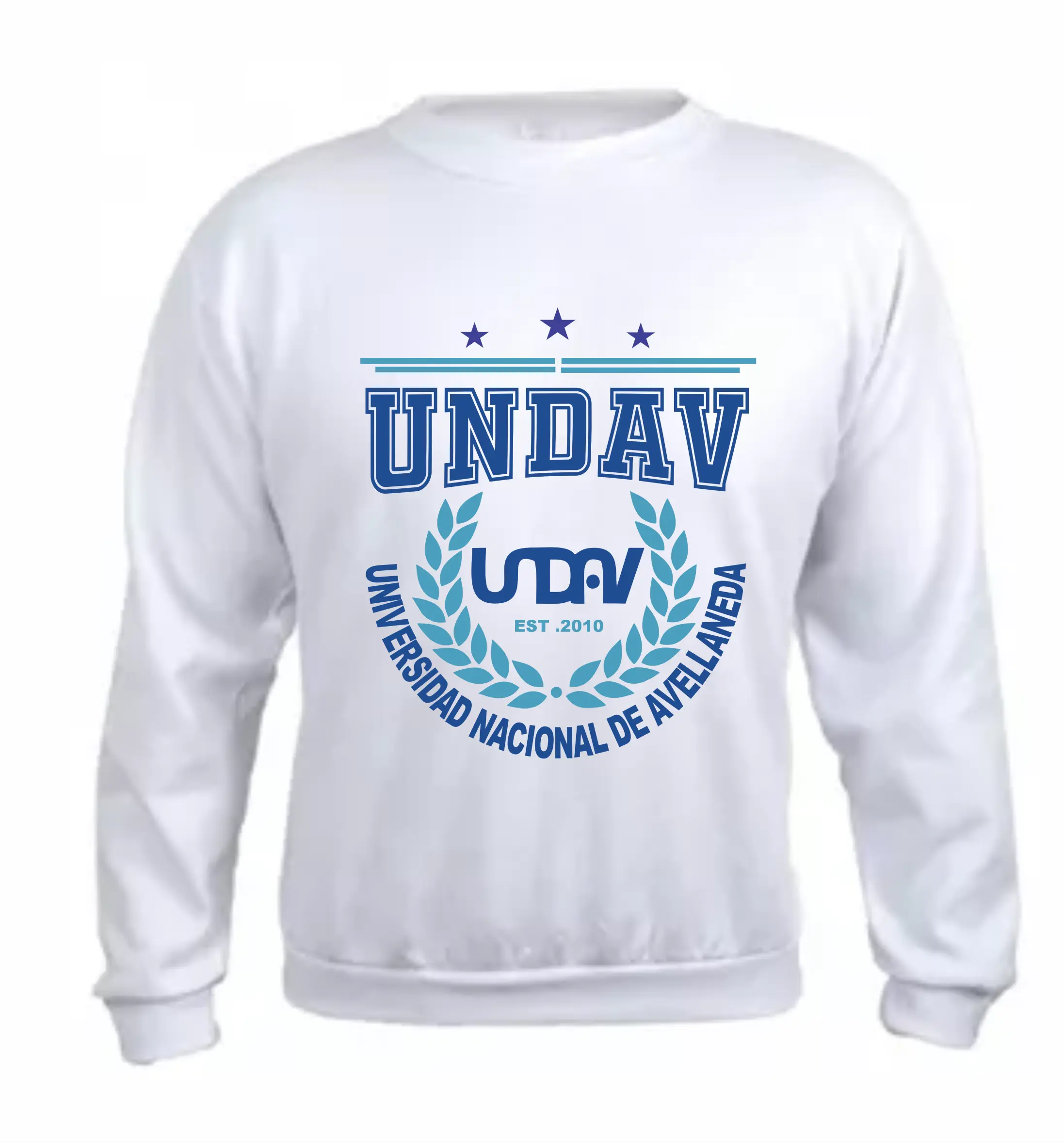 Buzo Canguro en Algodón Frisado Universidades UNDAV