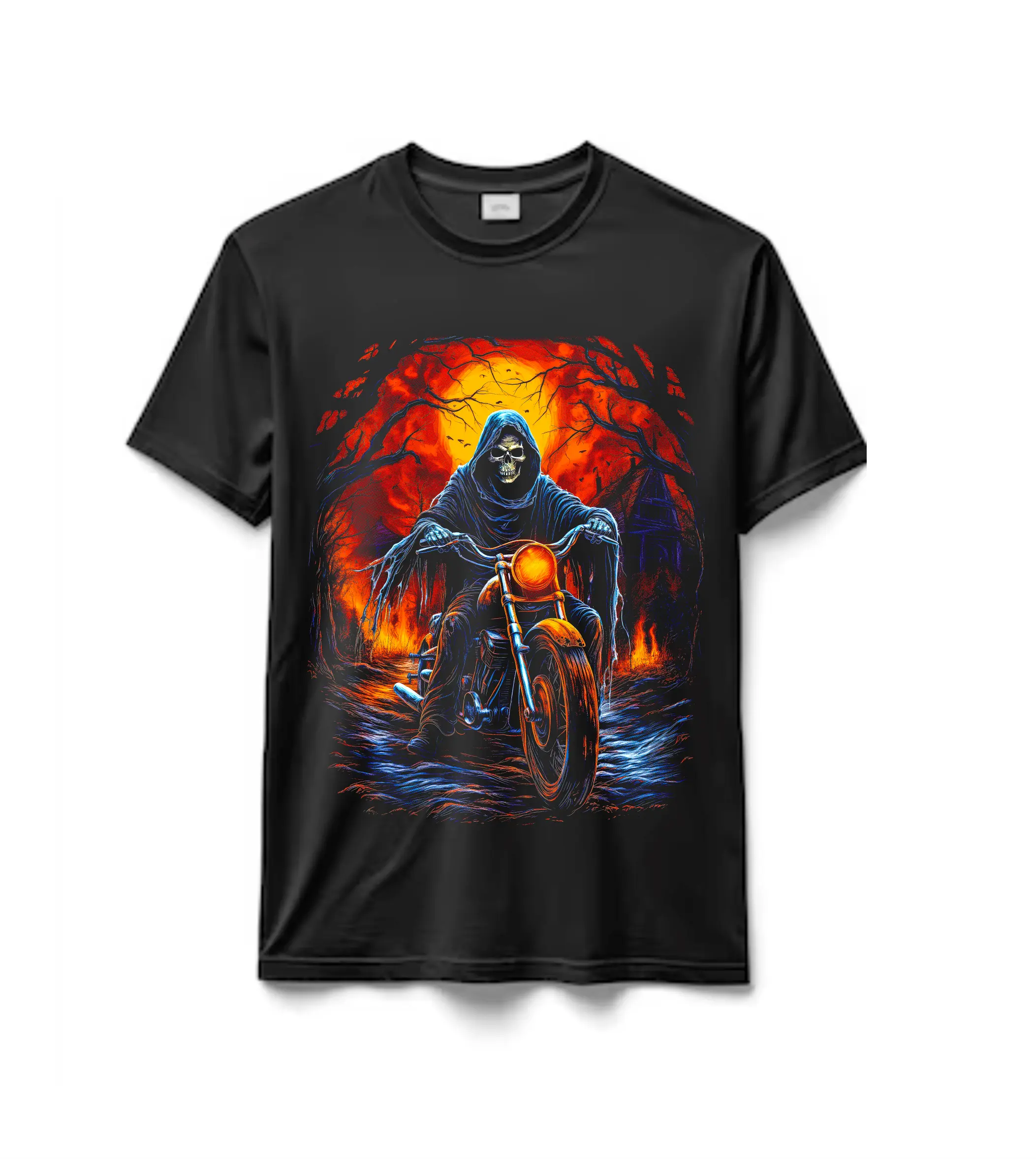 Remeras 100% Algodón Vengador Fantasma
