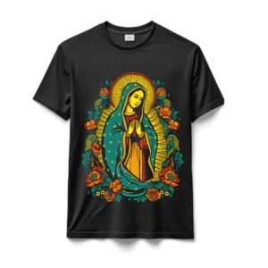 Remeras 100% Algodón  La Virgen de Guadalupe