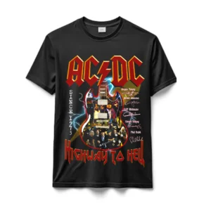 Remeras 100% Algodón Bandas de Rock AD DC