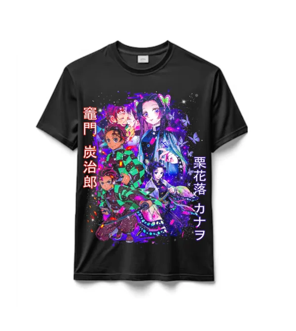Remeras 100% Algodón Demon Slayer Kimetsu no Yaiba KL