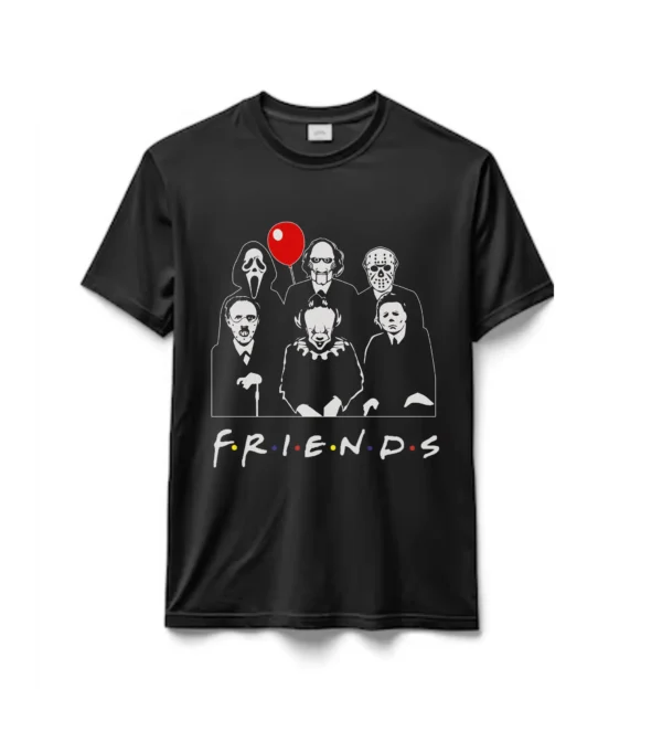 Remeras 100% Algodón Friends