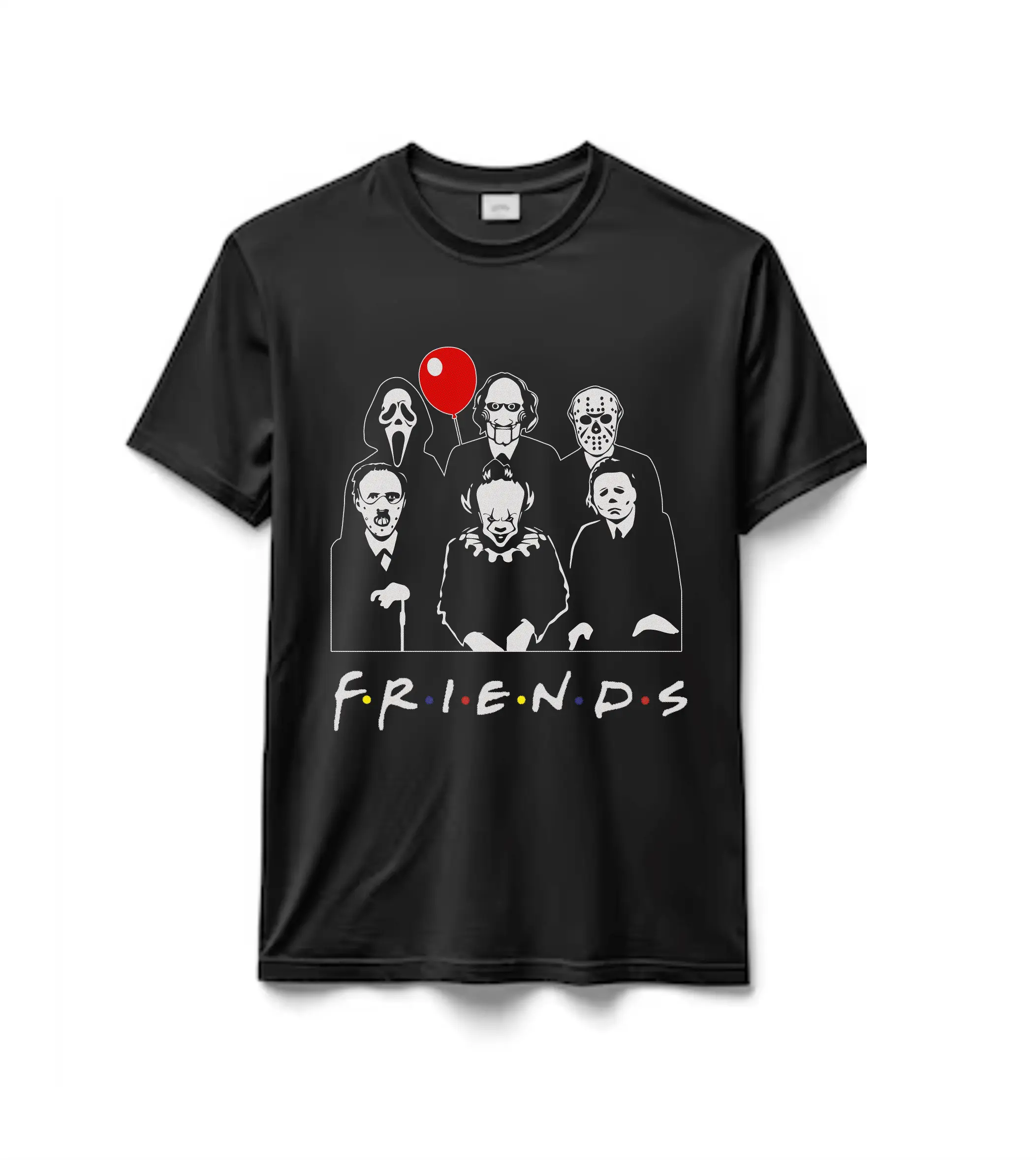 Remeras 100% Algodón Friends