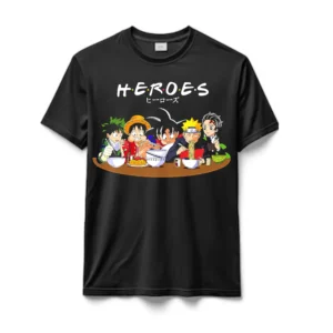 Remeras 100% Algodón Heroes