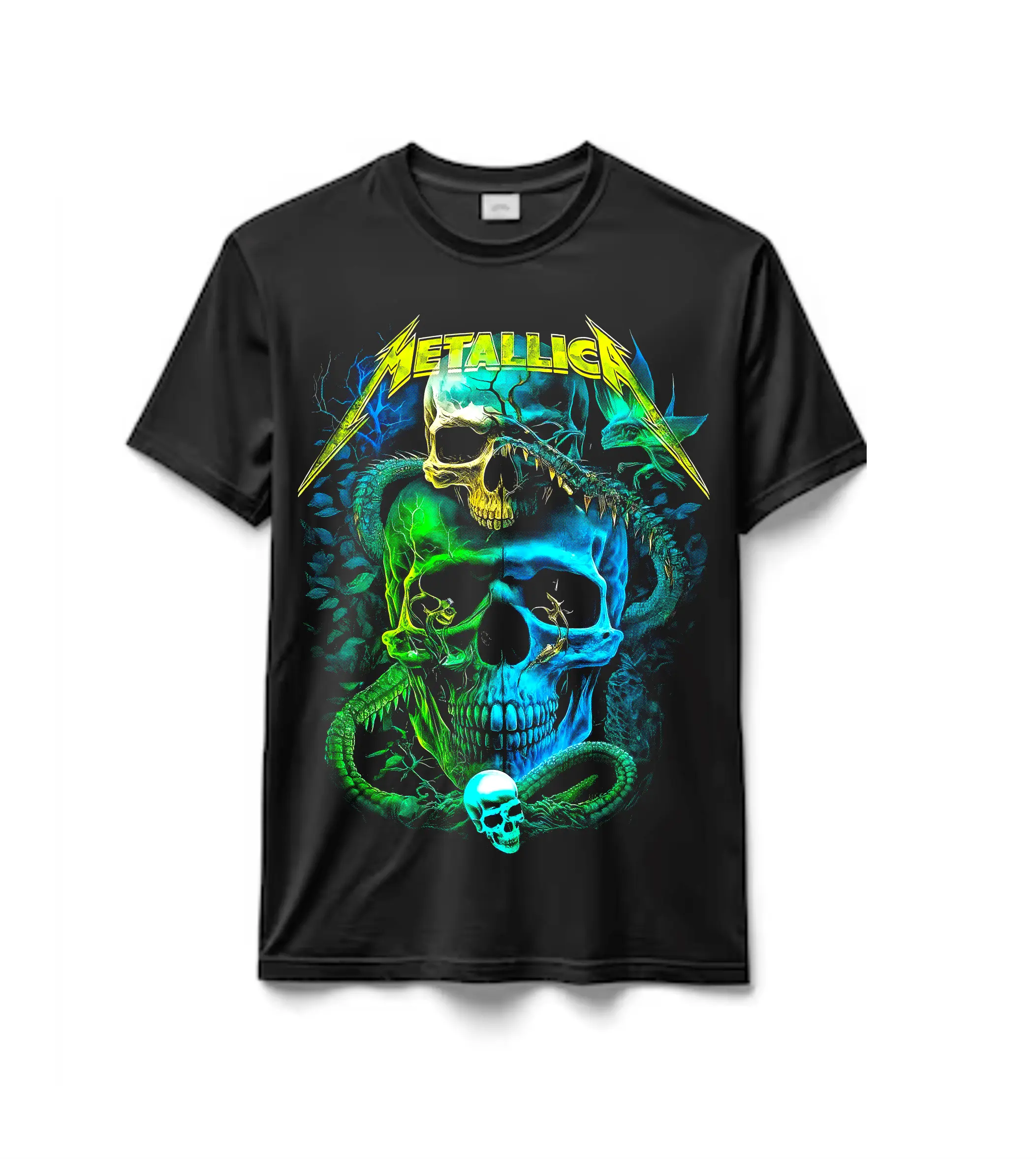 Remeras 100% Algodón Tematica Metalica