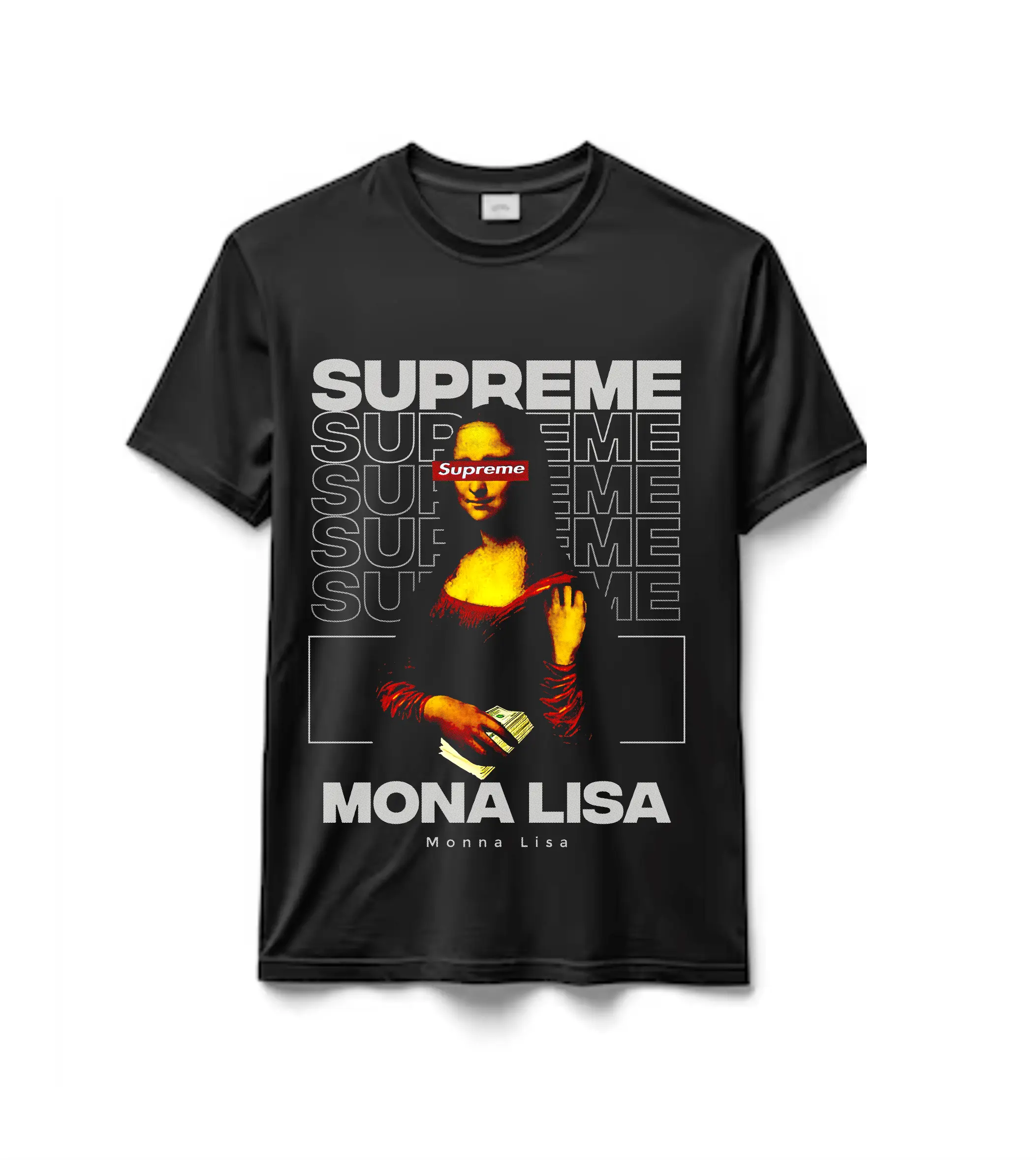 Remeras 100% Algodón Mona lisa Supreme