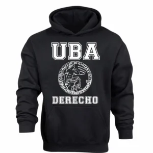Buzo Canguro en Algodón Frisado Universidades Uba Derecho 2.1