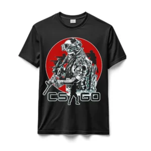Remeras en algodón Premium Counter Strike