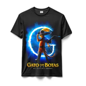 Remeras en algodón Premium El Gato con Botas