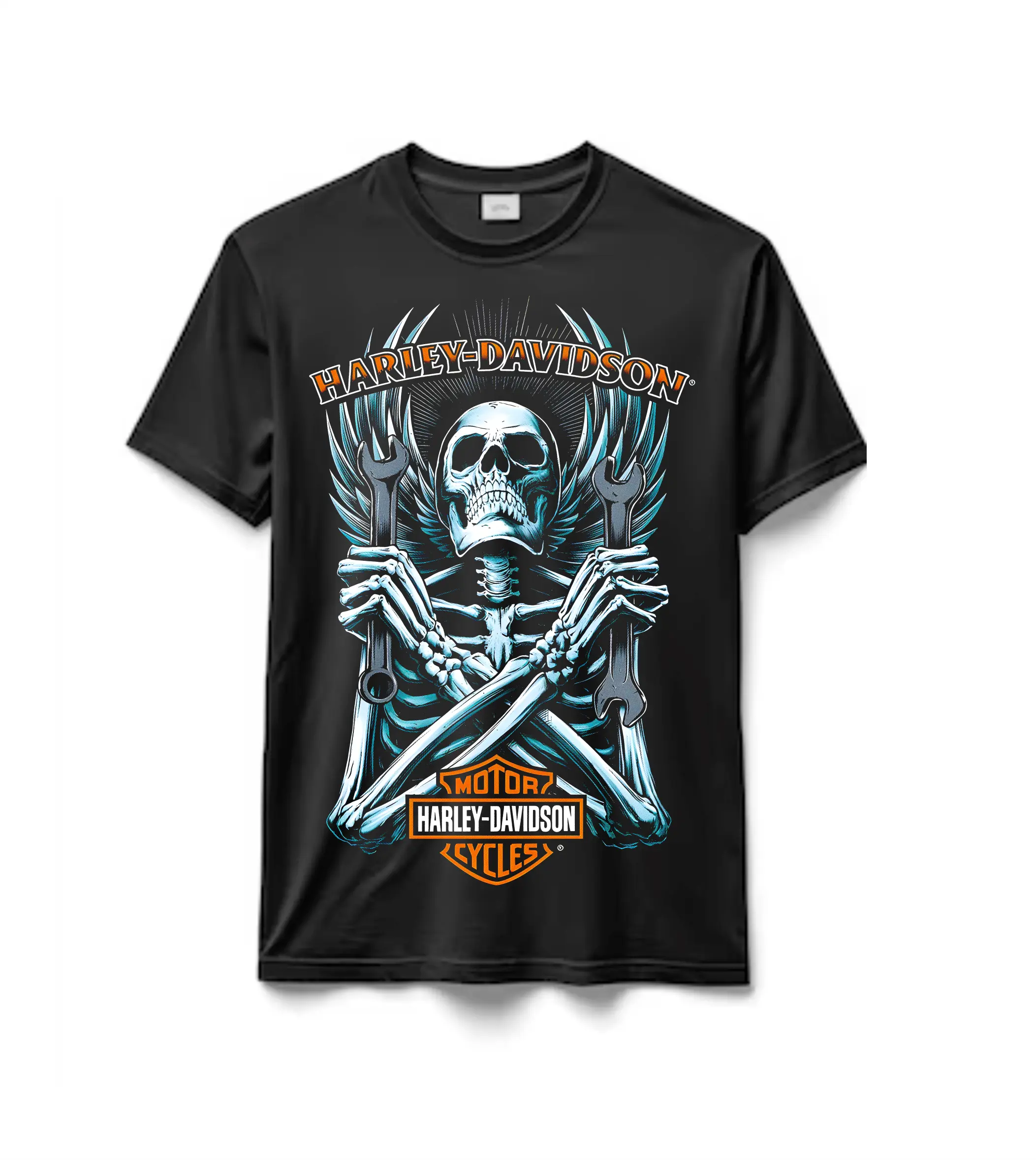Remeras 100% Algodón Harley Davison