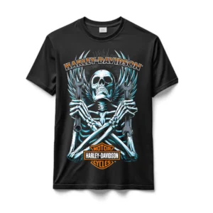 Remeras en algodón Premium Harley Davison