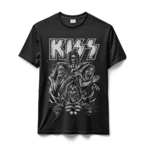 Remeras 100% Algodón  Banda de Rock Kiss