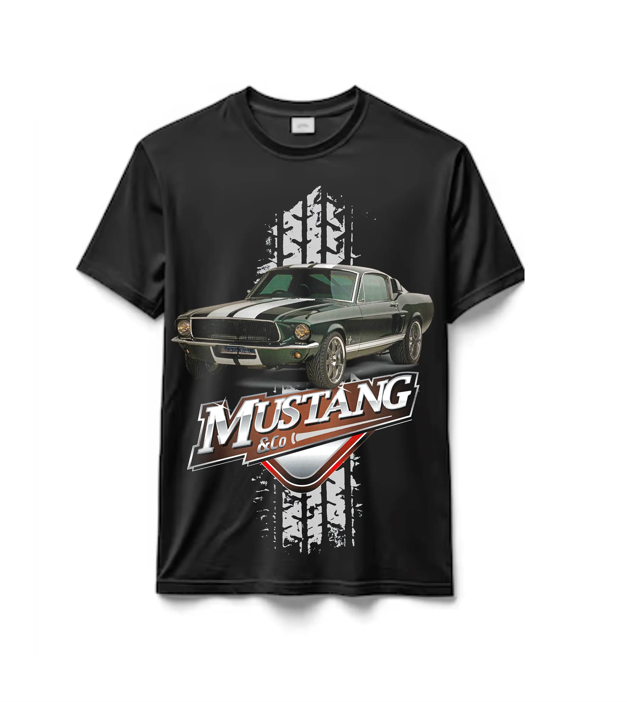 Remeras 100% Algodón Mustang