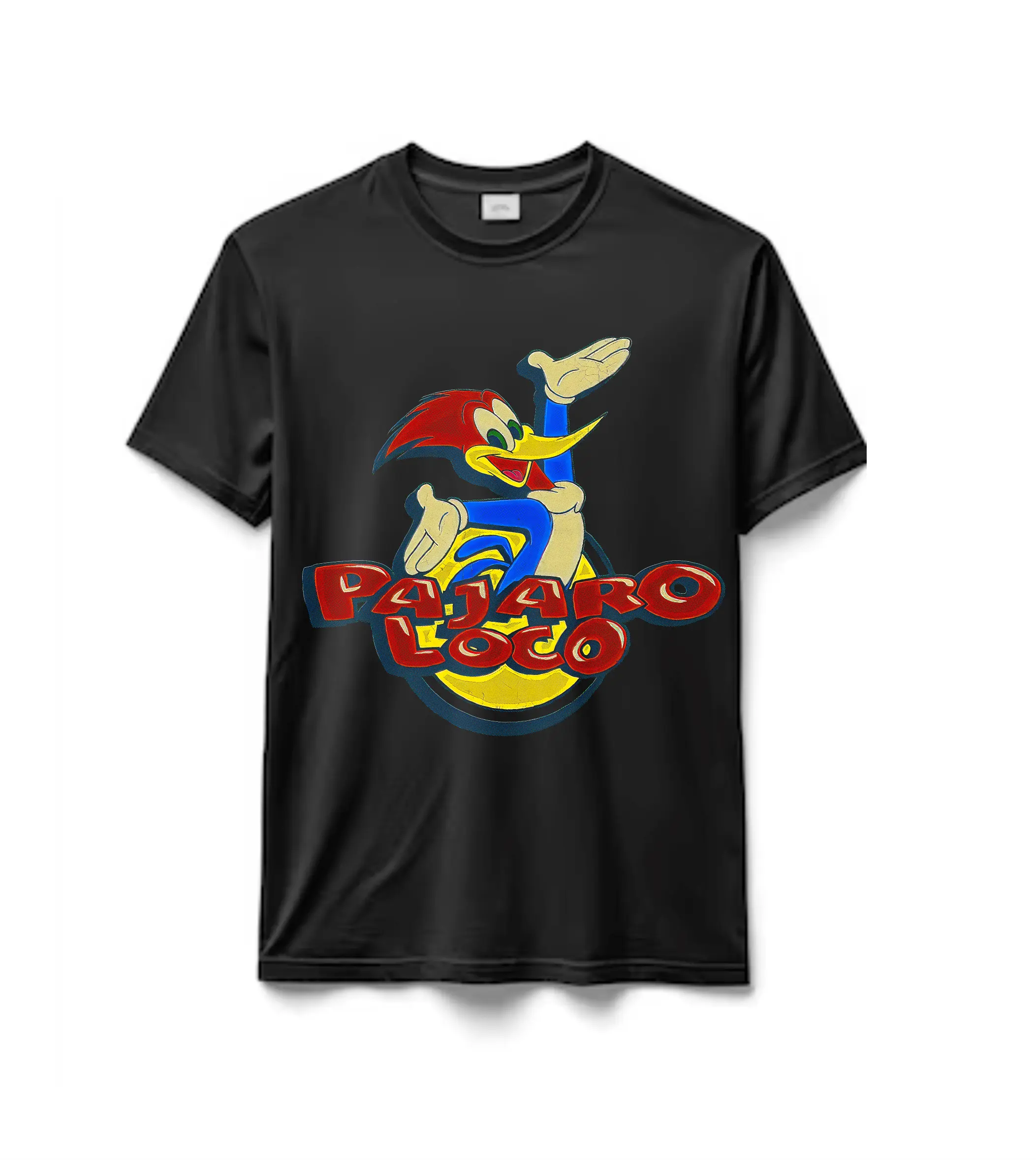 Remeras 100% Algodón Pajaro Loco