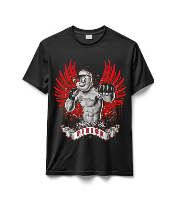 Remeras 100% Algodón Popeye El Marino