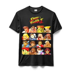 Remeras 100% Algodón  Street Fighter