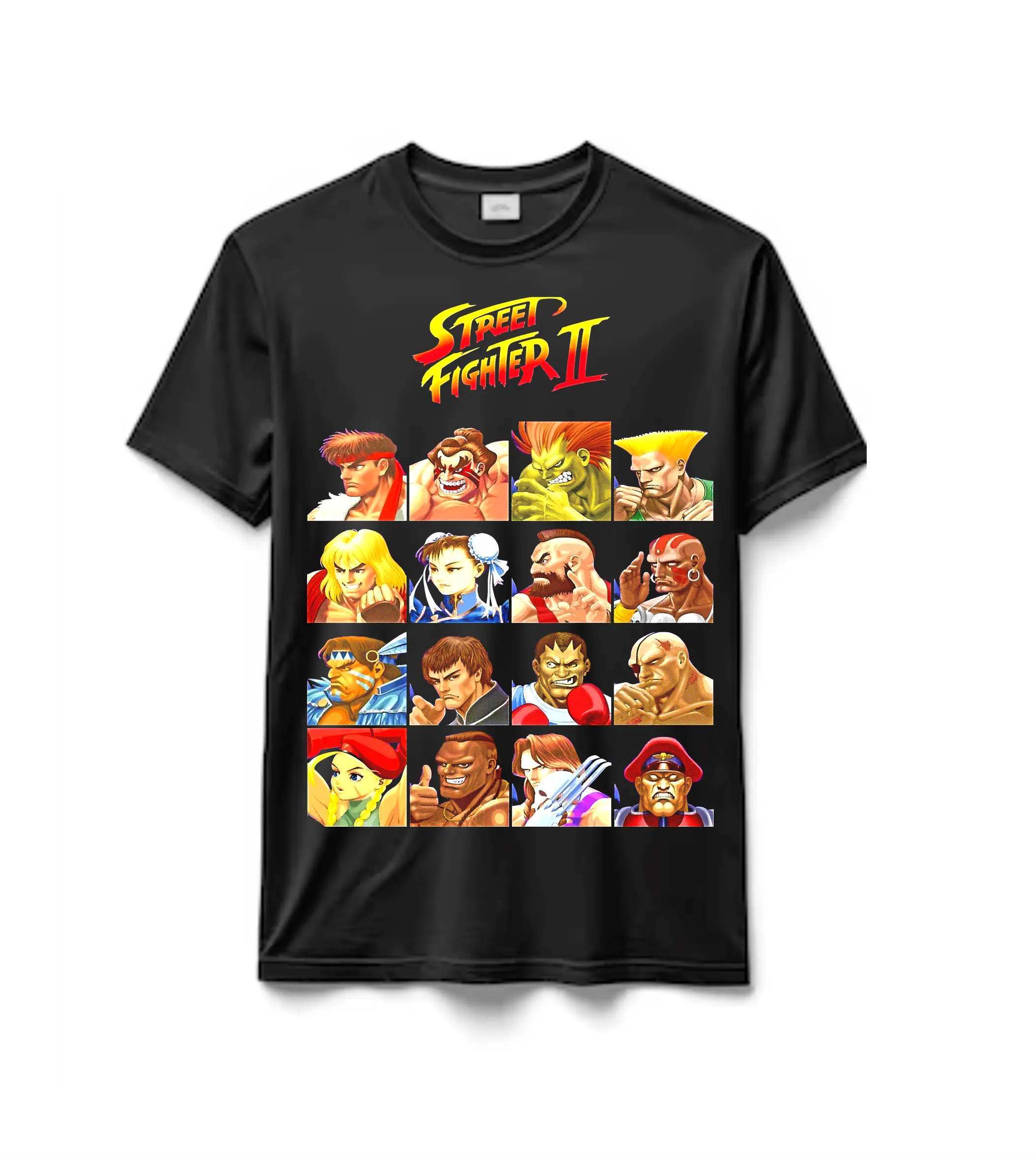 Remeras 100% Algodón Street Fighter