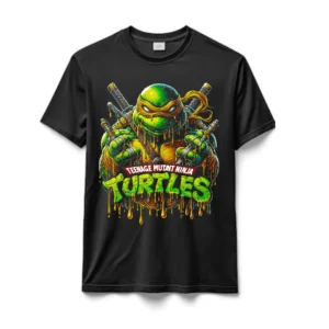 Remeras en algodón Premium Tortugas Ninja