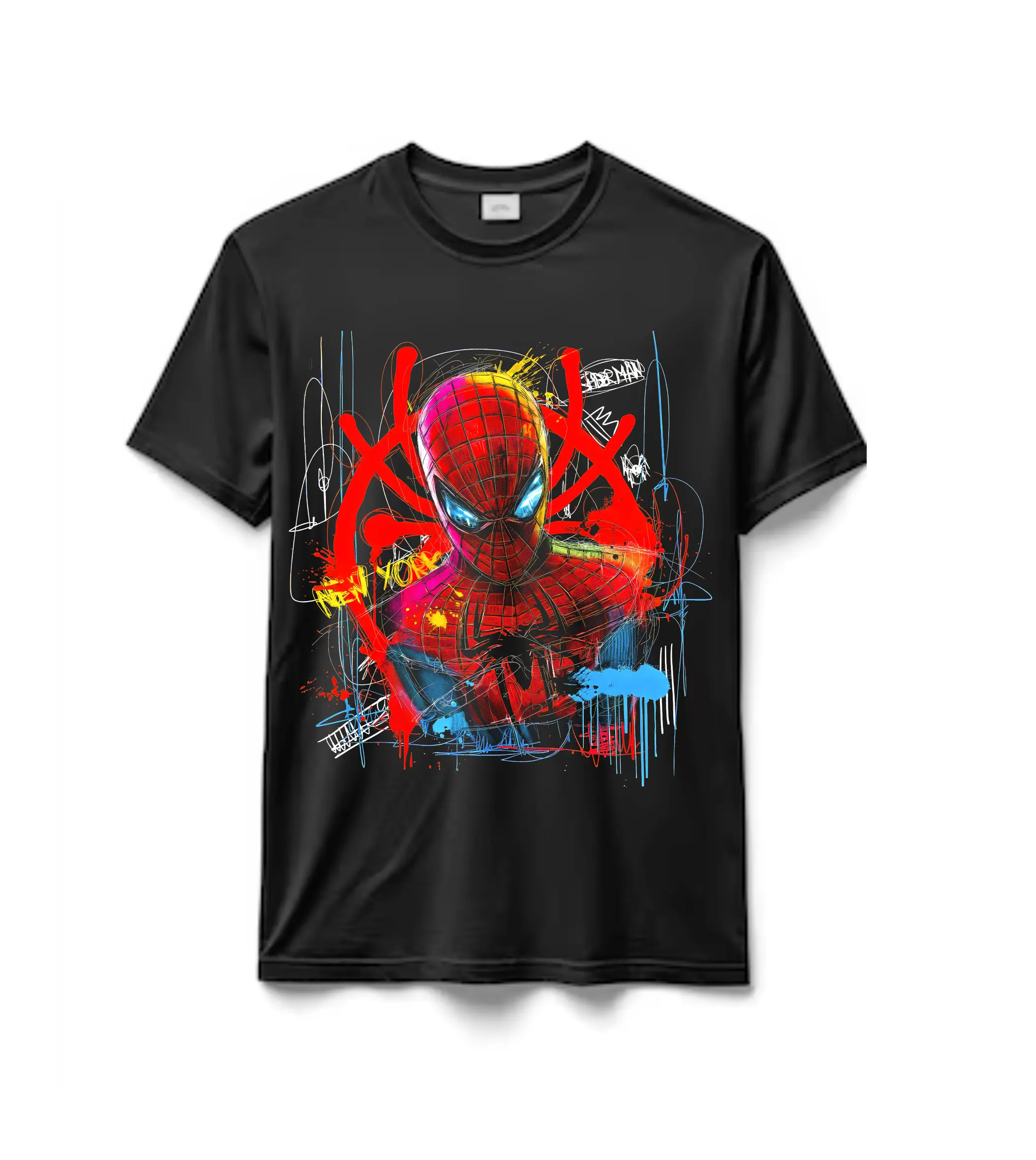 Remeras 100% Algodón El Hombre Araña